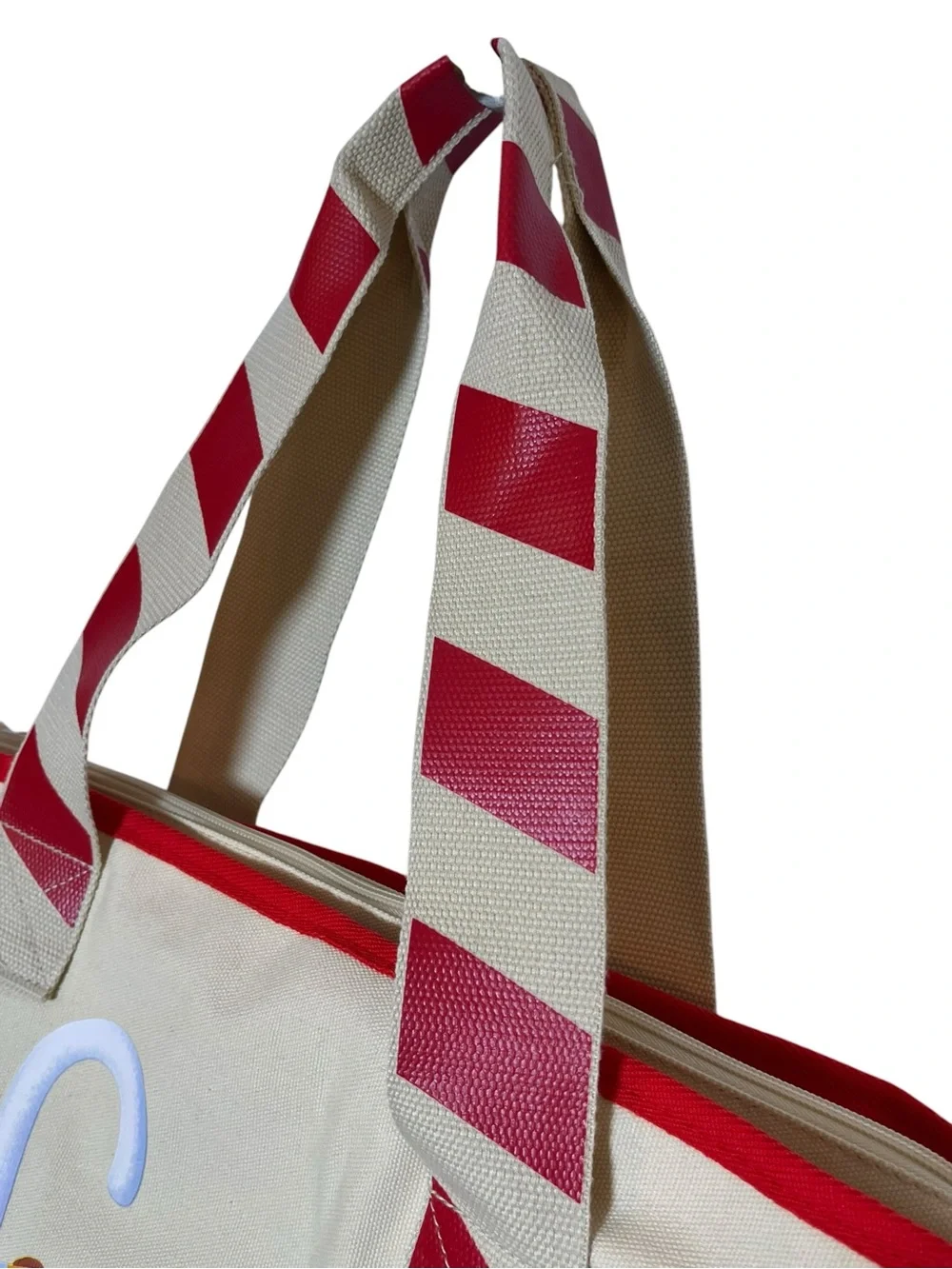Disney Parks 2024 Holiday Chip 'n Dale Canvas Tote Bag NWOT